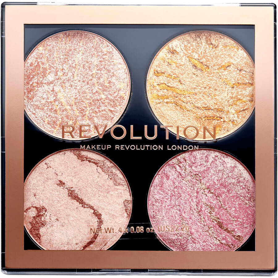 Revolution Cheek Kit Fresh Perspective 4 x 2.2g Fresh Perspective Cheek Palette 4 x 2.2g