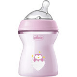 Chicco CHICCO Natural Feeling Babyfles 250 ml meisje 2m+ 250 ml