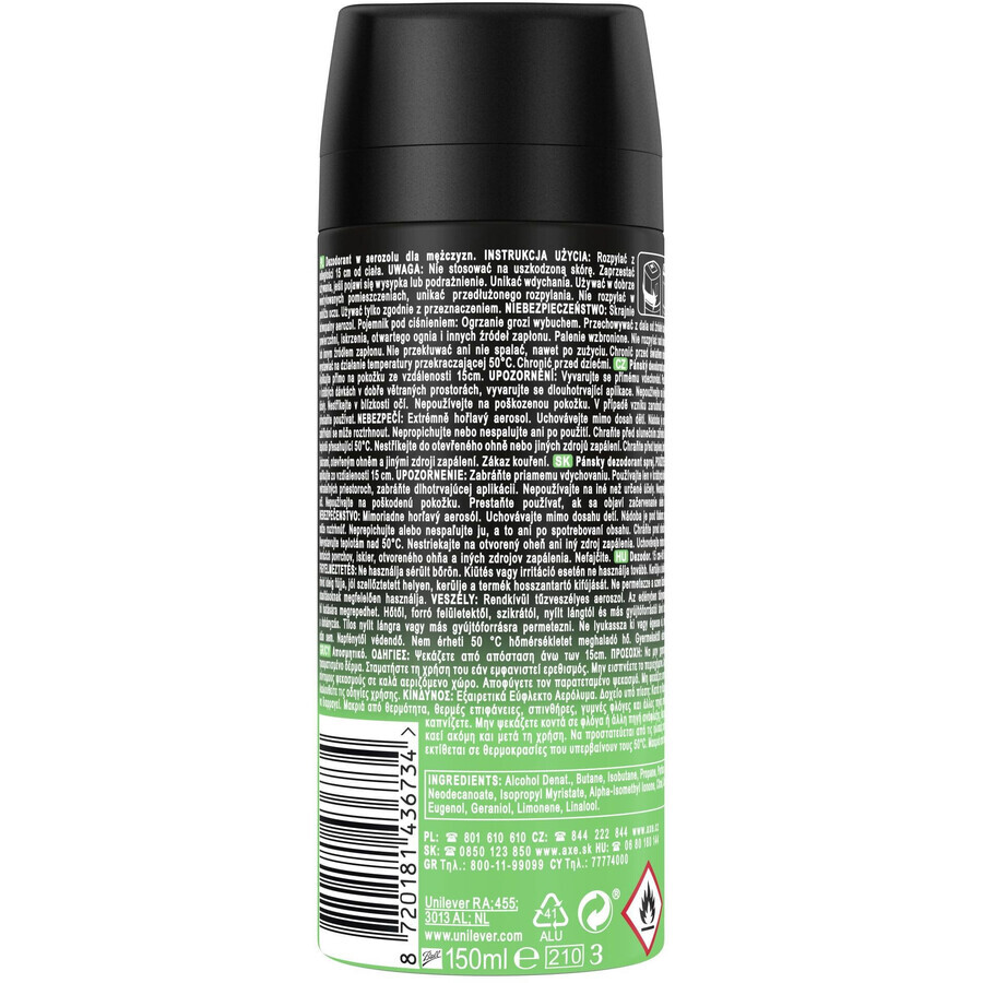 AXE Dschungel Frische Deo Spray 150 ml