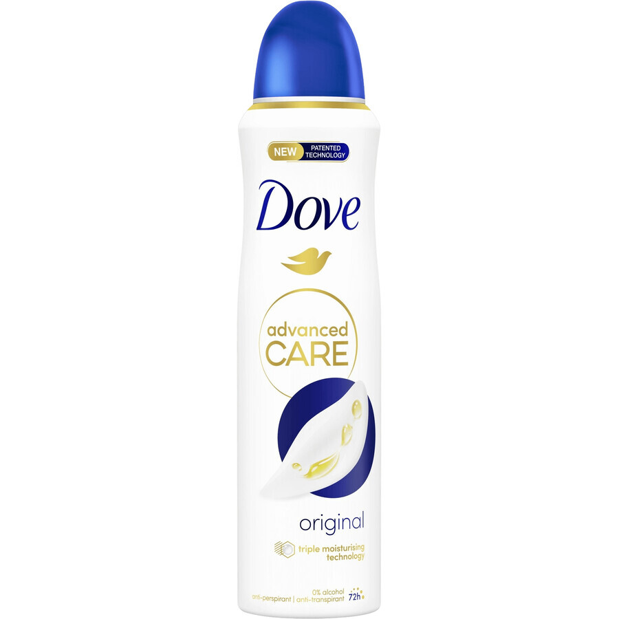 Dove Advanced care spray antitraspirante originale 150 ml