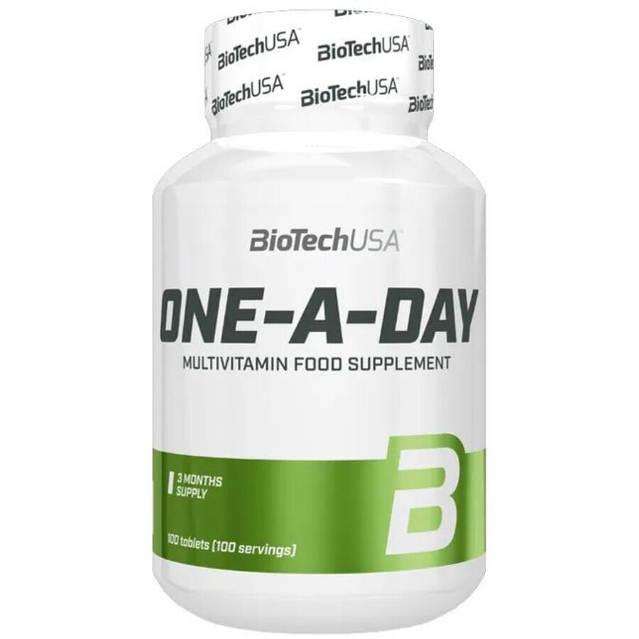 BiotechUSA ONE A DAY 100 comprimate