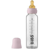 BIBS Baby Glass Bottle Dusky Lilac 225 ml