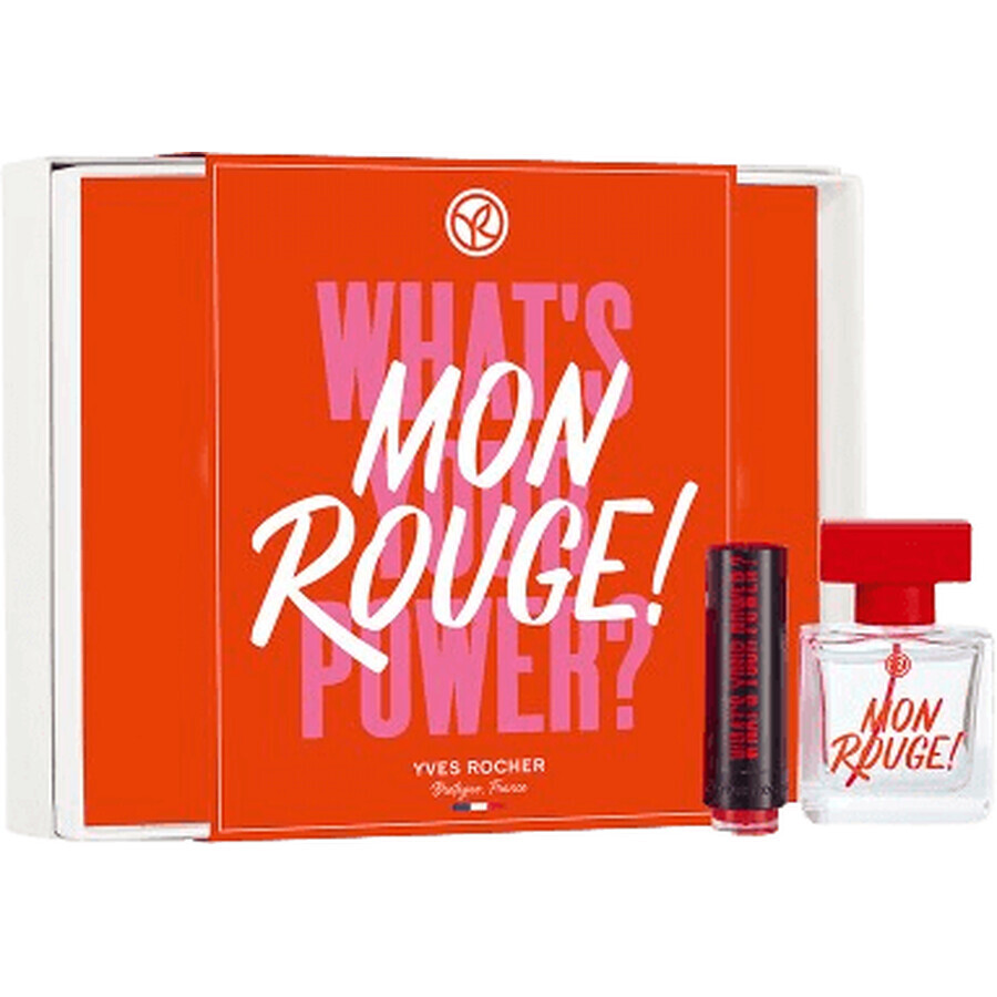 Yves Rocher Mon Rouge Geschenkset - Eau de Parfum + Lippenstift