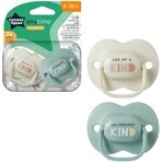 Tommee Tippee CTN AnyTime succhietto in silicone, 6-18m, più colori 2 pz.