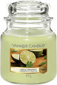 Yankee Kerze Classic Aromatische Kerze Classic Medium Limette &amp; Koriander 411 g