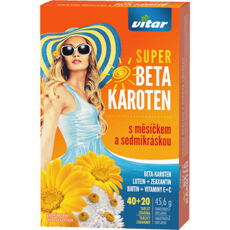 Revital VITAR Super-Beta-Carotin 40+ 20 Tabletten