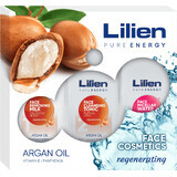 Lilien Gift Pack Cosmetice pentru față Ulei de argan 3 x 250 ml