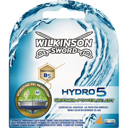 Wilkinson Sword Hydro 5 Groomer Têtes de remplacement 4 pcs