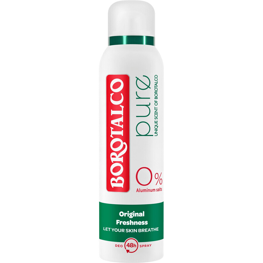 Borotalco Original Freshness Pure, Deodorant spray Unisex 150 ml