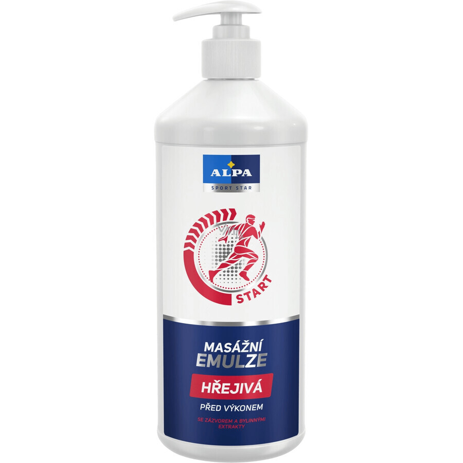 Alpa Wärmende Massage-Emulsion 1 Liter