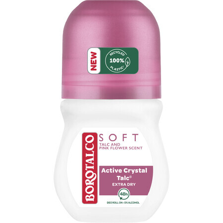 Borotalco Soft Talk und Rosa Blume Roll-on Deodorant für Frauen 50 ml