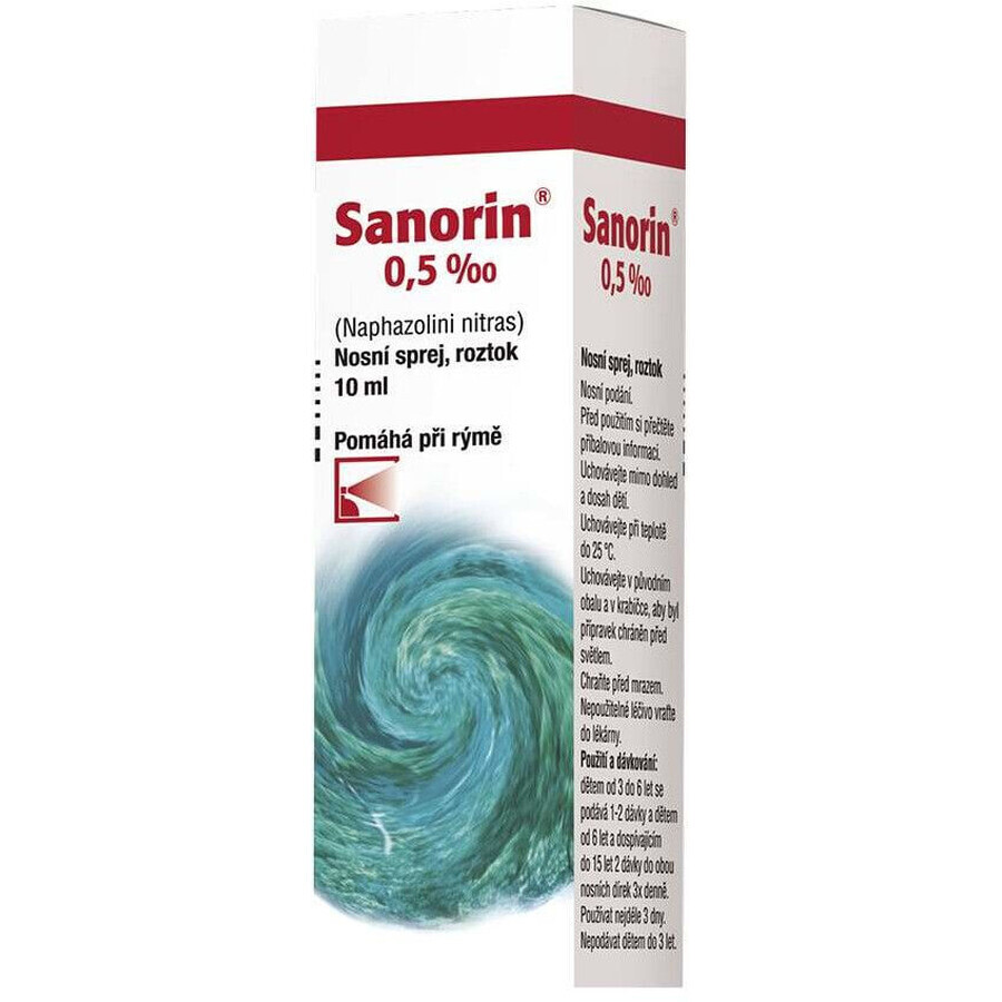 Sanorin 0,5 ‰ Spray nasale 10 ml