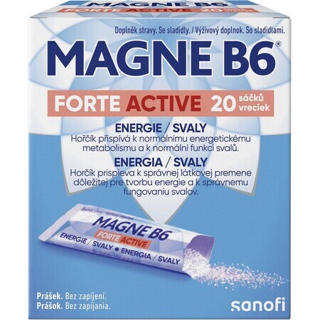 Magne B6 Forte Aktiv 20 Portionsbeutel