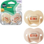 Tommee Tippee CTN Silicone Pacifier Any Time 0-6m 2 pcs