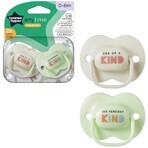 Tommee Tippee CTN Silicone Pacifier Any Time 0-6m 2 pcs