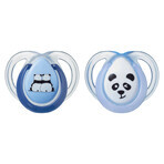 Tommee Tippee CTN Silicone Pacifier Any Time 0-6m 2 pcs