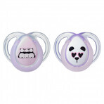 Tommee Tippee CTN Silicone Pacifier Any Time 0-6m 2 pcs