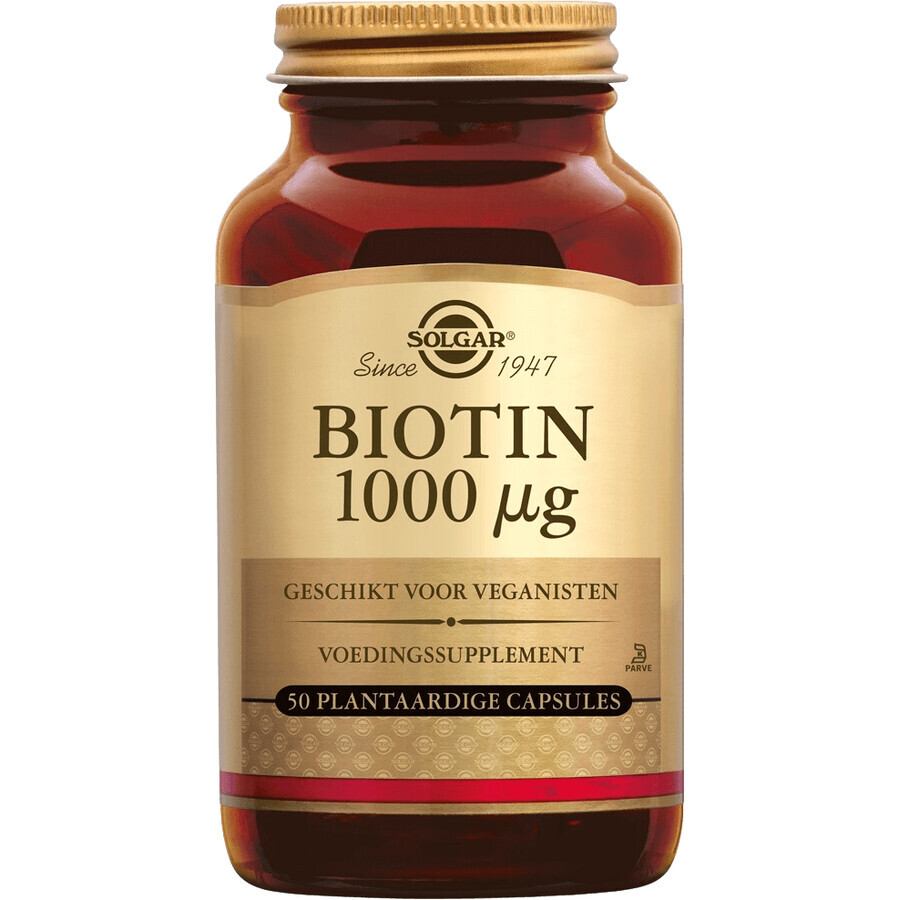 Solgar Biotin 1000 mcg, 50 Kapseln