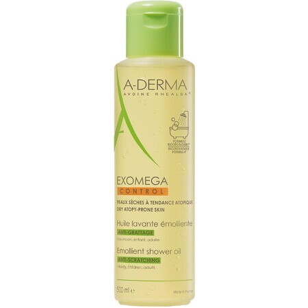 A-Derma Exomega Exomega Control Erweichendes Duschöl 500 ml