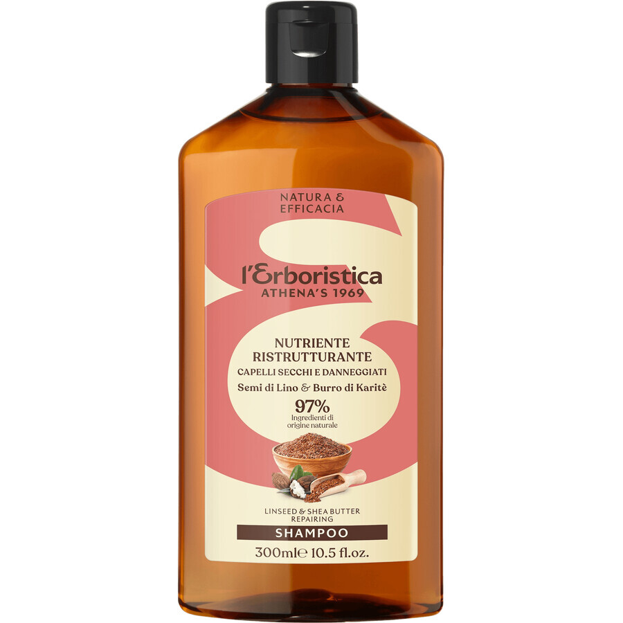 Erboristica repairing shampoo with linseed oil 300 ml