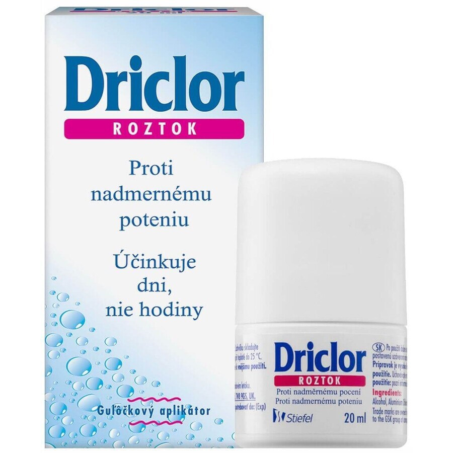 Driclor Pearl Antitranspirant 20 ml