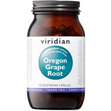 Viridian Oregon Grape Root 90 capsules