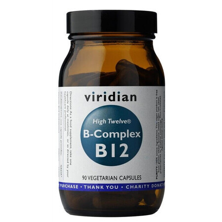 Viridian B-Complex B12 High Twelwe® 90 capsule