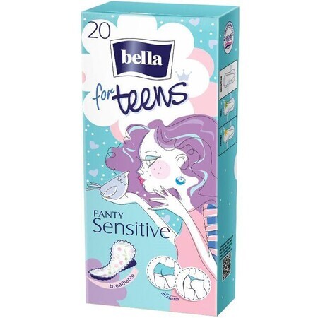 Bella for teens Sensitive Pads für Unterhosen 20 Stück