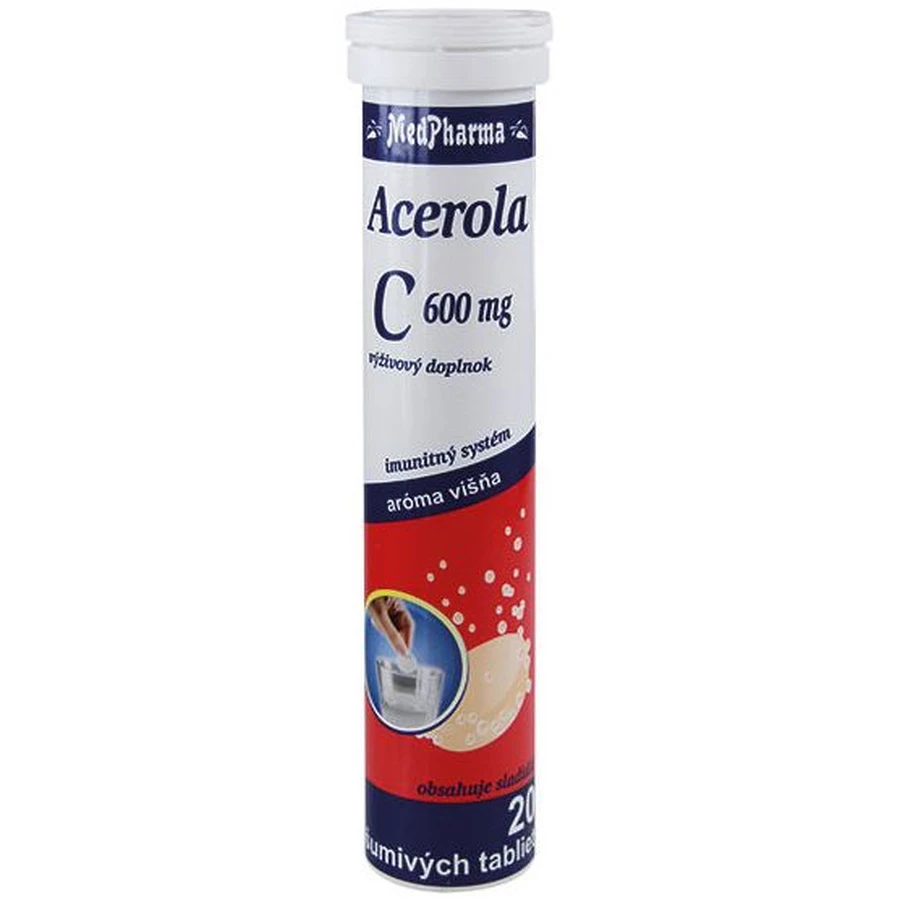 MedPharma Vitamine C 600 mg + Acerola 20 bruistabletten
