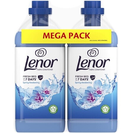 Lenor Spring Awakening Fabric Conditioner 2 x 1230 ml