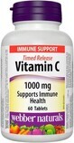 Webber Naturals Vitamin C 1000 mg TR (mit verl&#228;ngerter Wirkstofffreisetzung) 60 Tabletten