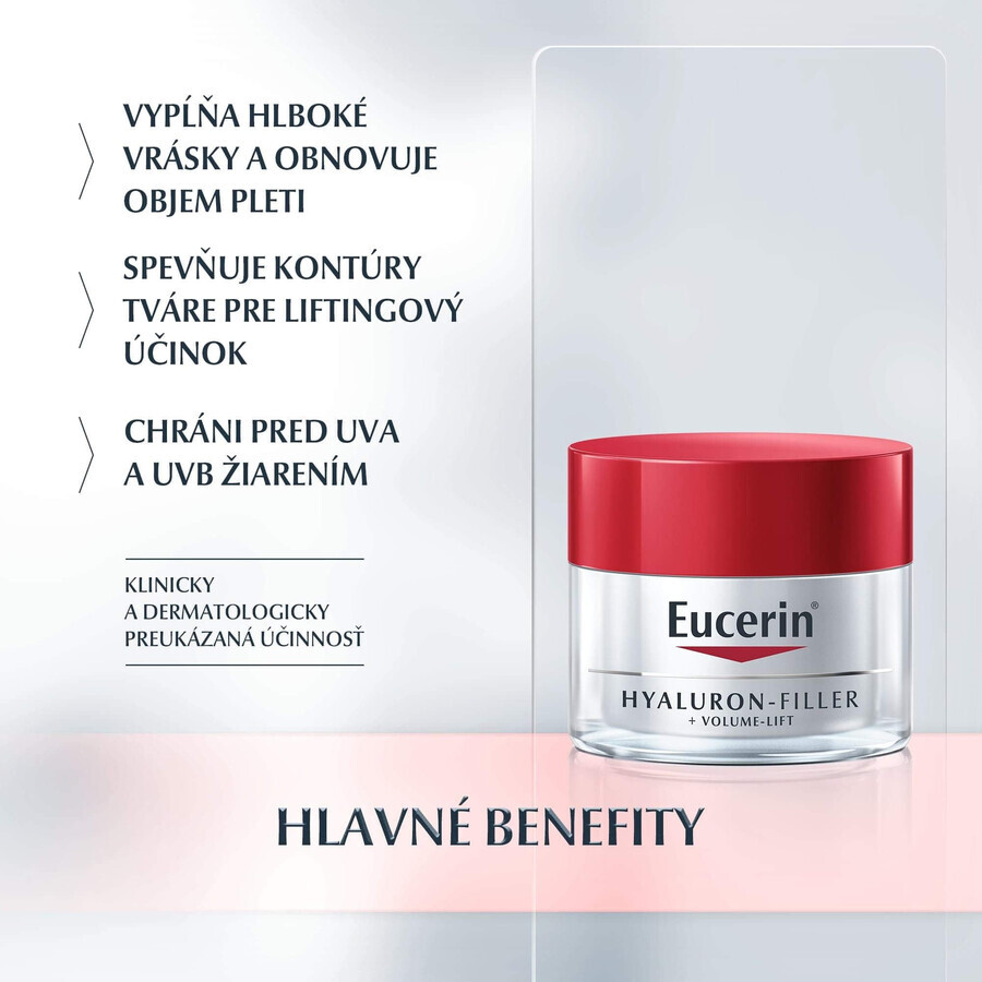 Eucerin HYALURON-FILLER+Volume-Lift Anti-Ageing Tagescreme für normale Haut 50 ml