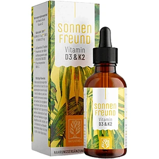 Naturtreu Vitamin D3 + K2 MK7 drops 30 ml