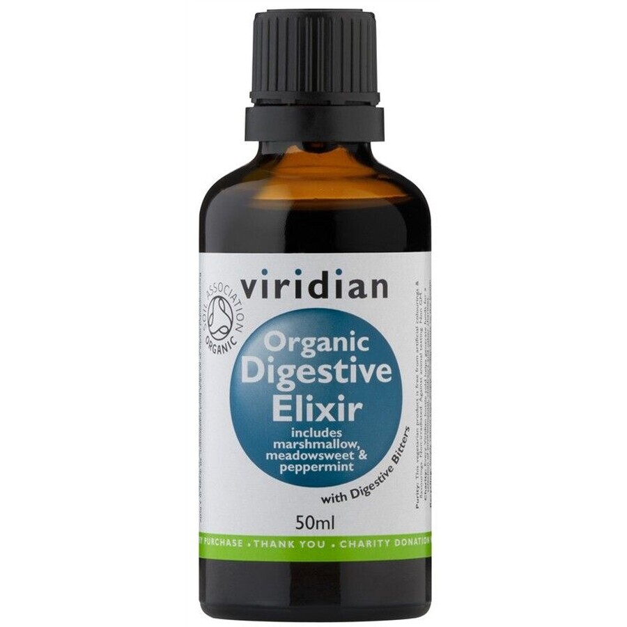 Viridian Digestive Elixir Organic 50 ml