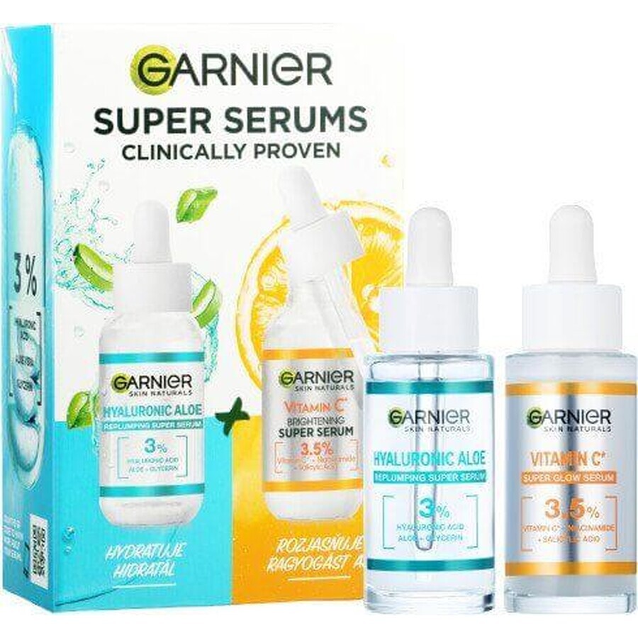 Garnier Skin Naturals Skin Serum Geschenkset, 2 x 30 ml