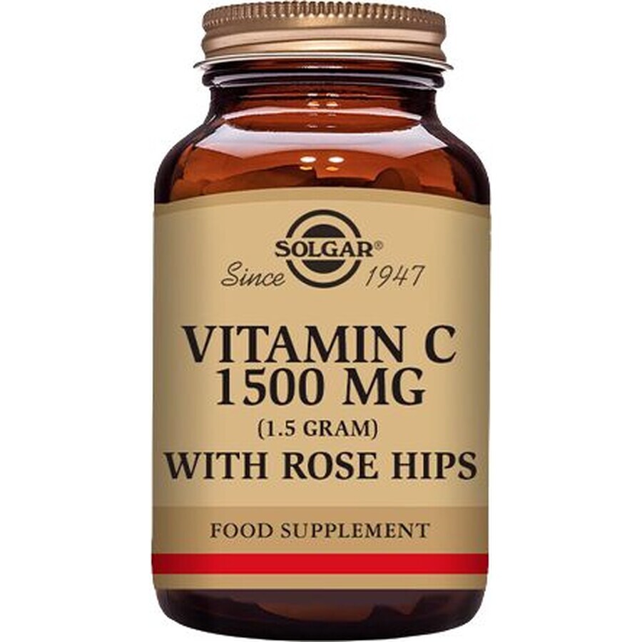 Solgar Vitamin C mit Hagebutten 1500 mg