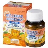 Dr.Müller Müller's Teddybären® Nuckeltabletten mit Mandarinengeschmack und Vitamin C 45 Stück