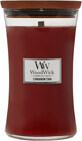 Woodwick Zimt Chai Kerze in Vase 609 g