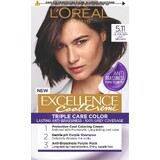 L'Oréal Paris Excellence Cool Creme Permanente Kleur 5.11 Ultra as lichtbruin