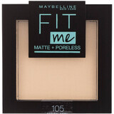 Maybelline New York Fit Me Powder 105 Natural Ivory 9 g