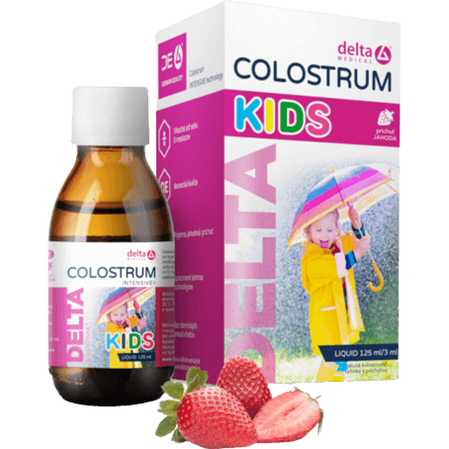 Sciroppo di colostro Delta JAHODA KIDS 125 ml