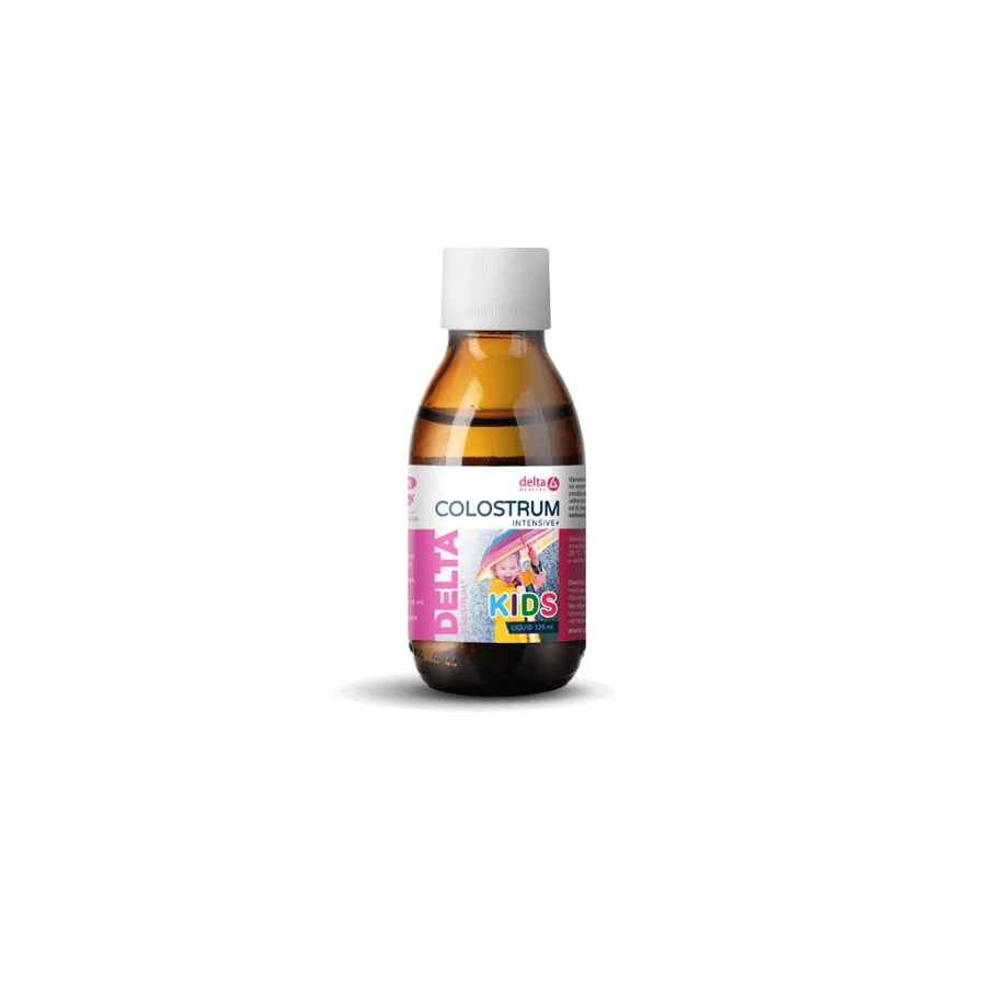 Sirop de colostru Delta JAHODA KIDS 125 ml