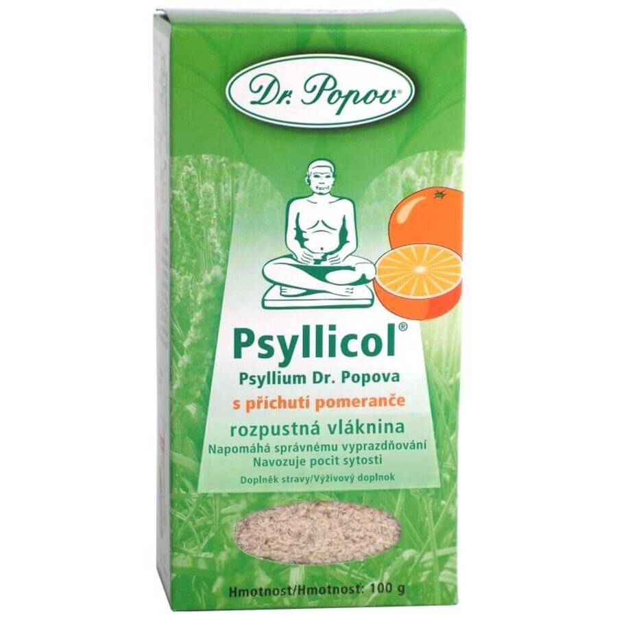 Dr. Popov Psyllicol orange lösliche Ballaststoffe 100 g