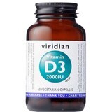 Viridian Vitamin D3 2000IU 60 Kapseln