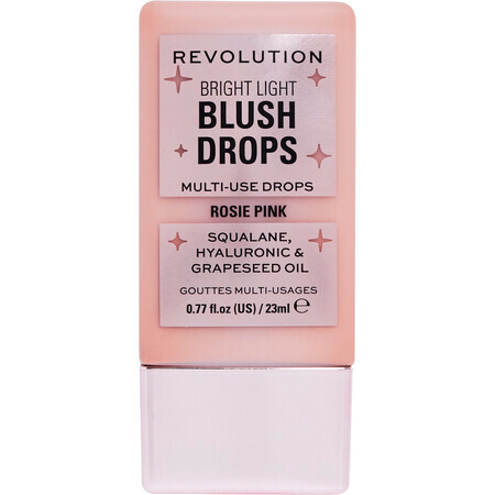 Revolution Bright Light Rouge Drops Rosa Rosie, Rouge 23 ml