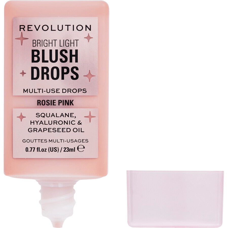 Revolution Bright Light Rouge Drops Rosa Rosie, Rouge 23 ml