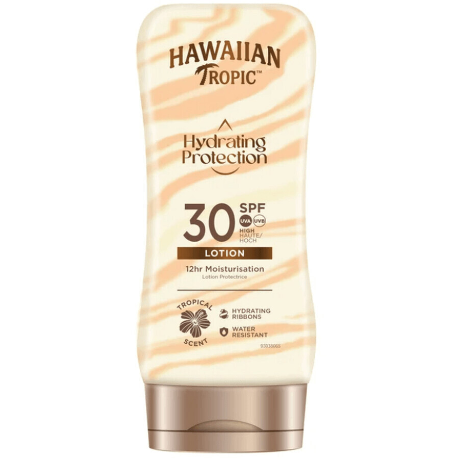 Hawaiian Tropic Hydrating Protection Feuchtigkeitsspendende Sonnenschutzlotion SPF30 180 ml