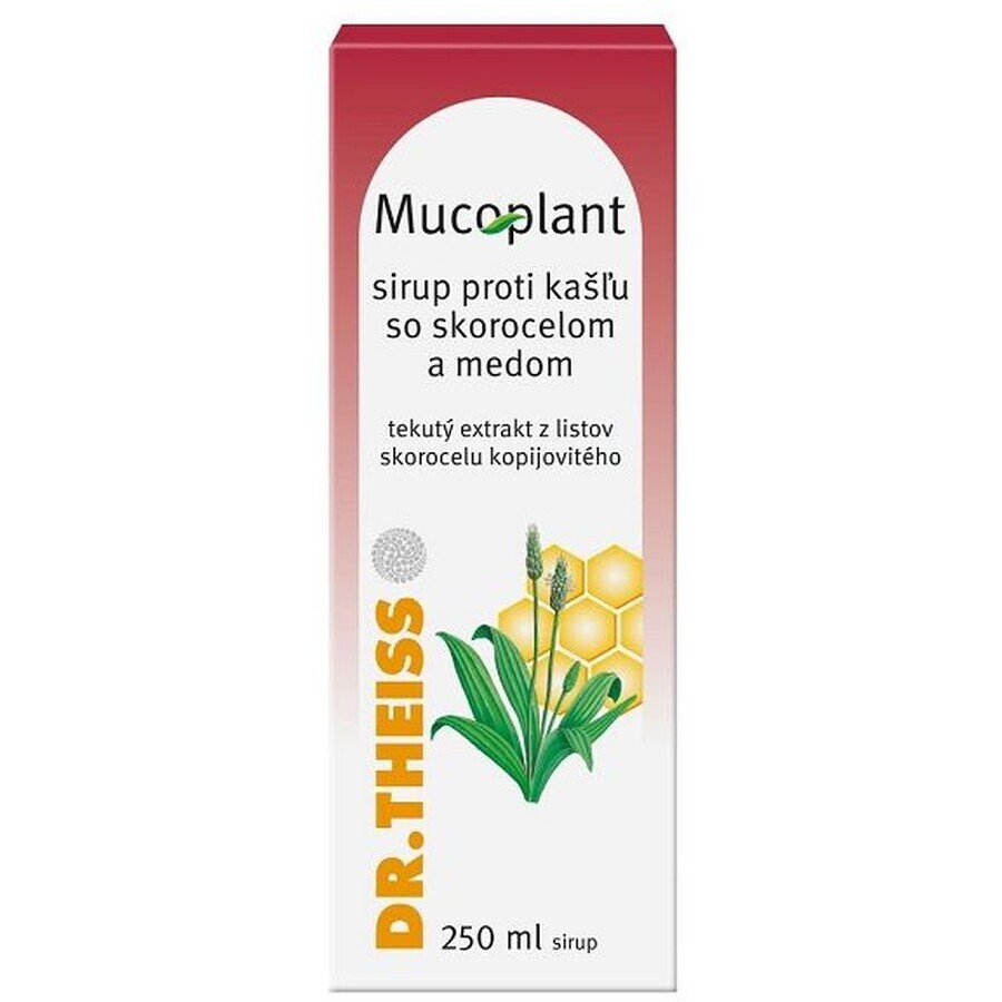 Dr Theiss Mucoplant sirop contre la toux 250 ml