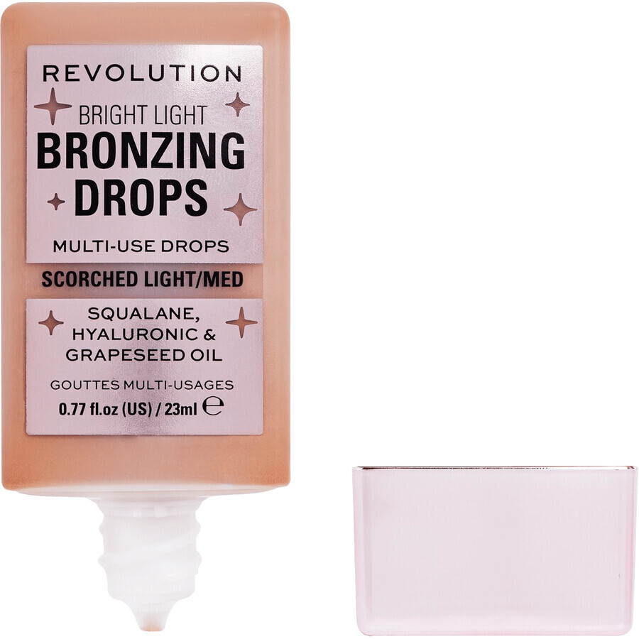 Revolution Bright Light Bronzing Drops Scorched, Bronzer 23 ml