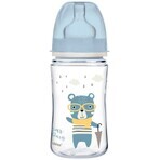 Canpol baby's EasyStart zuigfles BONJOUR PARIS BONJOUR PARIS blauw 240 ml